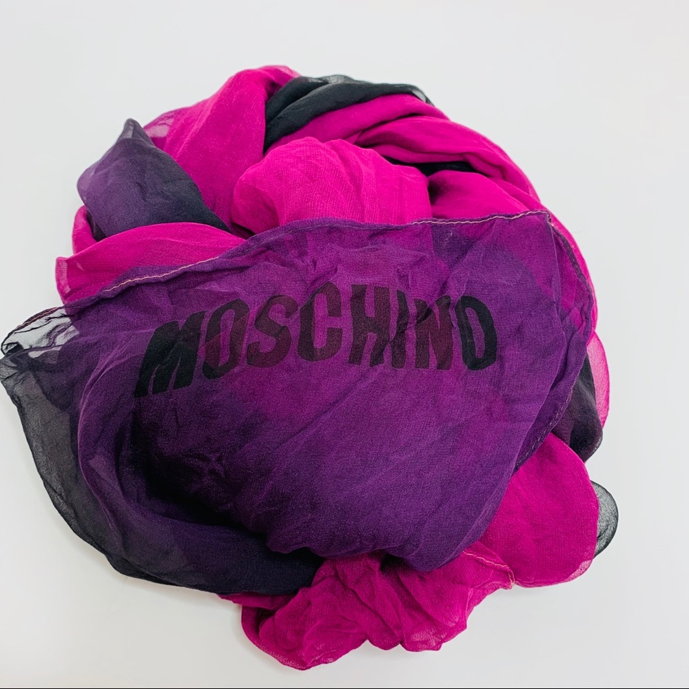 Moschino Silk Scarf
